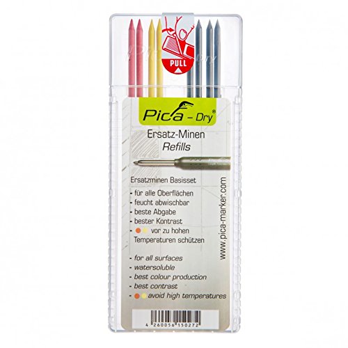 Pica-Dry Longlife Automatic Pen inkl. 8 Ersatzminen Basis Set - 4