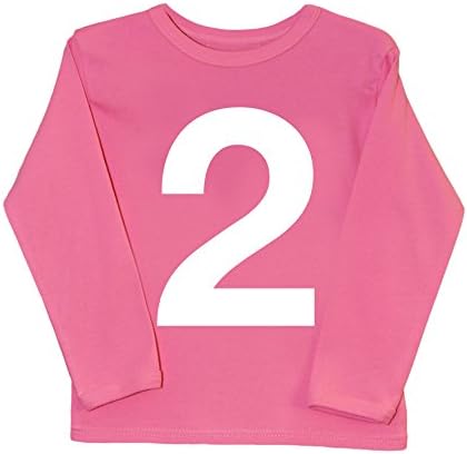 I AM 2 Pink T Shirt, Unusual Second Birthday Gift | Cool Baby T-shirts