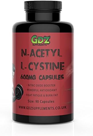 N-Acetyl L-Cystine 600mg ★ 90 Capsules ★ Nitric Oxide Booster &amp; Powerful Antioxidant