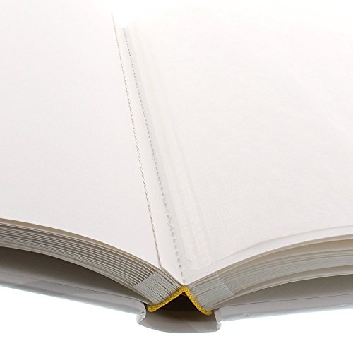 Goldbuch Hochzeitsalbum, Love, 30 x 31 cm, 60 weiße Seiten mit Pergamin-Trennblättern, Beschichtetes Papier mit Silber- und Goldprägung, Perlmutt, 08080 - 4