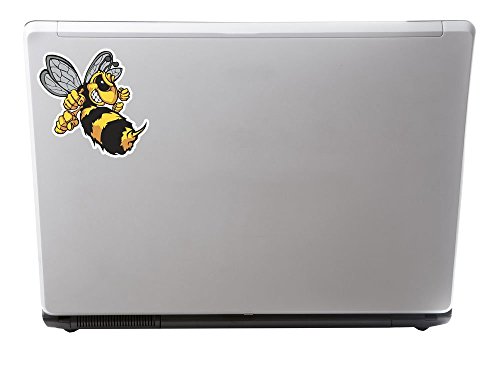 2 x Wespe Biene Hornet Vinyl Aufkleber Aufkleber Laptop Reise Gepäck Auto Ipad Schild Fun # 4637 – 15cm/150mm Wide - 2