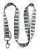 Produktbild Piano Keyboard Music Lanyard Keychain Holder (1 Pc) by Sakhavu