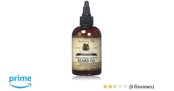 Sunny Isle Jamaican Black Castor Oil Beard Oil 4oz Amazon In
