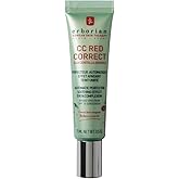 Erborian - Crème Teintée Anti-Rougeur CC Red Correct - Soin du Visage Perfecteur Automatique de Teint avec Correction Colorie