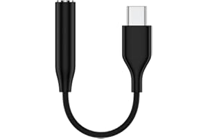 TELEFONMAX Audioadapter für Samsung USB Type-C auf 3,5 mm Klinkenanschluss DAC Chip AUX Adapter auf USB C für Samsung S23 S22 S21 S20 A54 A53 5G A34 A33 5G Tab S8 S7 Adapter für Google Pixel 8 7 7 Pro 6 6Pro