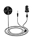 Price comparison product image LanAu Bluetooth 4.1 Car Kit Hands-Free Wireless Echo Noise Cancelling Talking And Stereo Music Receiver With Dual Port 2.4A USB Charger, Magnetic Mounts for Car with 3.5mm AUX input Port (BTC03 )