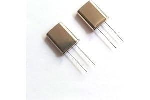 CIZIHUU 10pcs HC-49U IN-Line Quartz Crystal Oszillator 27,145MHz 27,145M Passiver Kristallresonator
