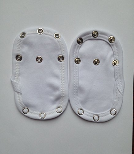 Dtailz Baby Vest / Bodysuit Extender Adjustable Length X 2