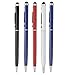 Price comparison product image 5X Metal 2 in 1 Universal Ball Pen Capacitive Touch Screen Stylus for ipad ipod