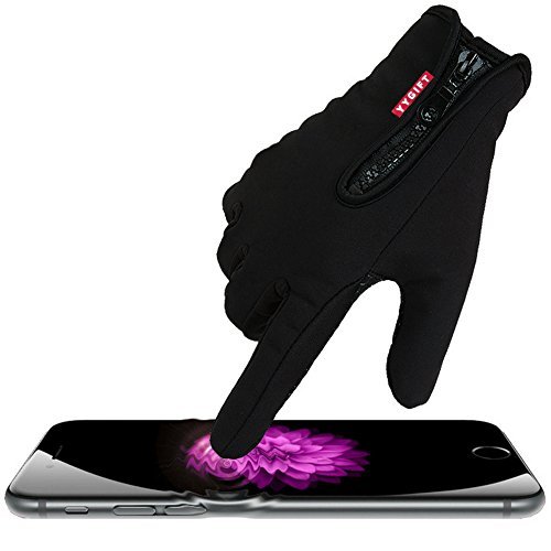 YYGIFT® Touchscreen Handschuhe Outdoor Sport Damen Fahrradhandschuhe Winddicht und Touchscreen geeignet Perfekt für Herbst oder Frühling - 2