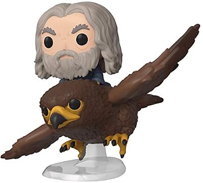 Funko Pop Rides: Lord of The Rings-Gwaihir w/Gandalf Hobbit Figurine de Collection, 40869, Multicolore