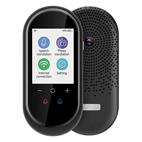 Buoth traductor instantaneo de voz AI Support 106 idiomas Precisión inteligente real instantáneo con pantalla táctil de alta definición de 2.4 pulgadas para chat de negocios Viajar al extranjero