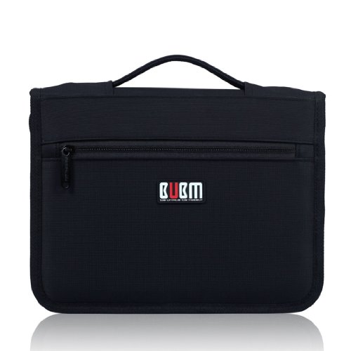 BUBM Universale Handtasche Reisetasche Organiser Tasche mit Handgriff für Elektronisches Zubehör wie Festplatte und Kabel, Groß - 2