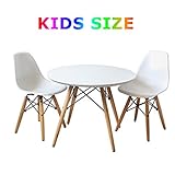 juegos de mesa redonda para niños 🗹 ESPACIOSO Y CONFORTABLE - La mesa tiene un área ampliable para jugar o hacer sus tareas escolares. Ambos sillones sin brazos están diseñados con curvas ergonómicas y cómodas. Los niños amarán su espacio amueblado y pasarán mucho tiempo allí.
