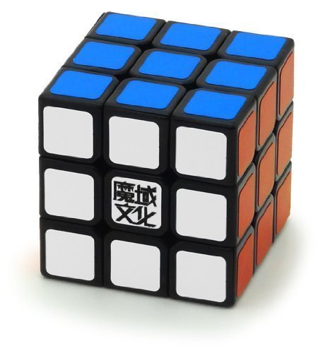 3x3x3 YJ Moyu Weilong Plus 57mm Black Version 2 Speed Cube Puzzle New V2 3x3