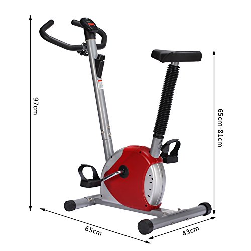 Homcom Fitnessbike Hometrainer Indoorsportbicycle Exercise Bike Fitness 7 Modelle - 6