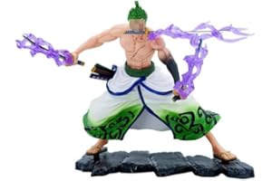 Miotlsy Anime Figur, 20cm Anime Heroes Figur PVC Super Figure Collection - Anime – Lorenor Zorro, Fan Sammlerstück Animationen Charakter Modell für Schreibtische, Autoinnenräume