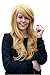 Produktbild Cosplayland C369 - 70CM Welle lange Haare hitzefest Cosplay Perücke Blond