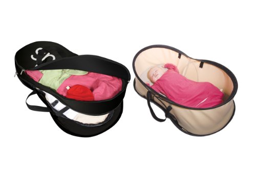 Phil & Teds Nest Baby Travel Cot & Bag All in One (Beige)