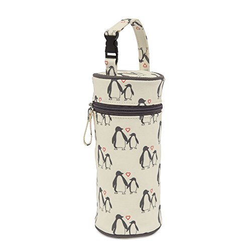 Pink Lining Penguin Love Bottle Bags
