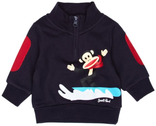 Paul Frank Small Paul Unisex Baby PF8031W2 Jumper Navy Blue 18 Months
