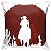Produktbild JulietColclough Red Dead Redemption Bedrucktes Dekokissen für Innenbank, sehr weich und pflegeleicht, Polyester, weiß, Einheitsgröße