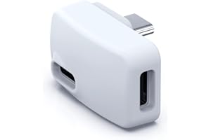 NexiGo Type-C Adapter for Oculus Quest 2, Dual Input Ports, No Latency for Data Transferring with Link Cable, Charging for The Headset, Reverse Charging for External Accessories