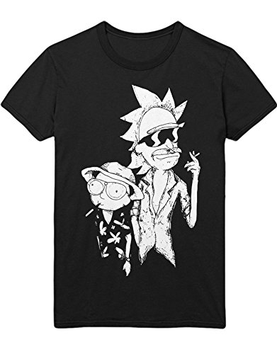 Hypeshirt T-Shirt Rick Fear and Loathing with Rick C000018 Noir M