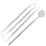 Teeth whitening Dental Care Calculus Plaque Remover Mirror Scraper Scaler Set