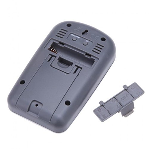 Gazechimp LCD Digital Innen Hygrometer Thermometer mit Zeit Thermo-hygrometer - 3