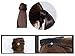 S-noilite Wrap Around Ponytail Clip in Hair Extensions One Piece Magic Paste Pony Tail Long Straight Wavy Curly Soft Silky for Women (17 inches-Curly, Ash blonde)