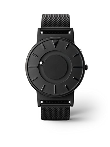eone BRADLEY BLACK Unisex Uhr - Edelstahl MESH Armband eone BRADLEY BLACK Unisex Uhr - Edelstahl MESH Armband