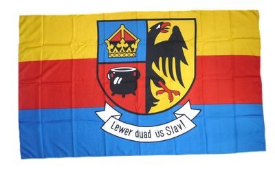 Preisvergleich Produktbild Flagge Fahne Nordfriesland Schrift 30 x 45cm