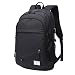 Produktbild Student Rucksack, ACMEDE Laptop Rucksack 15 Zoll Notebook Computer Schulrusack/Schultasche Top-Model Uni Rucksack mit USB Charging Port für Smartphone/Macbook/Laptops/Ipad ( Schwarz )
