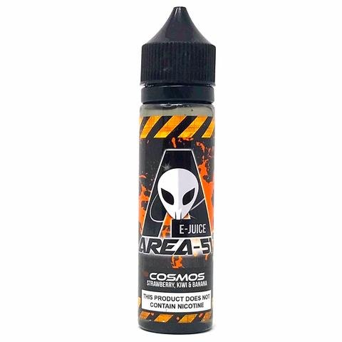 Area 51 E-Liquido - Cosmos Jugo De Vape 0mg 50ml - Cero Nicotina