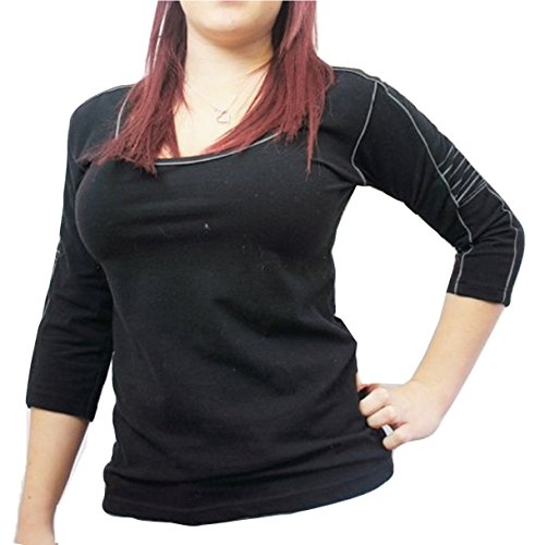 Preisvergleich Produktbild CARVER ONEDamen Lamarmshirt Schwarz Jet black