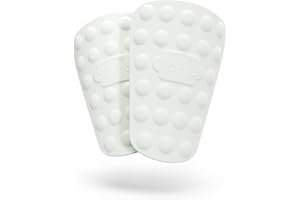 SoPro parastinchi calcio adulto e parastinchi calcio bambino Made in Germany - 158 x 110 x 5 mm - leggeri, piccoli, antiscivolo e inodori - Nessuna protezione - Parastinchi piccoli, parastinchi mini