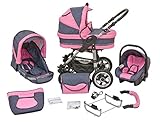 Dieser Kombi-Kinderwagen zeichnet sich durch sein modernes Design und besonderen Fahrkomfort. Es wurden hochwertige Materialien für die Herstellung des Kinderwagen, die extra licht- und witterungsbeständig und damit widerstandsfähig gegen klimatische Einflüsse. Die Struktur des Kinderwagen hat ein geringes Gewicht und kann im Nu zusammengeklappt und im Kofferraum verstaut werden. Ebenso schnell die Verarbeitung des Kinderwagen mit Babywanne für Sportwagen.