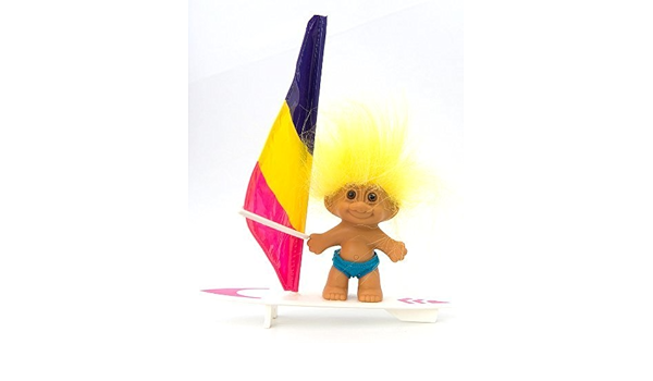 troll with blonde hair