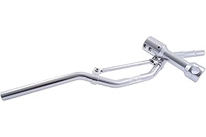 2EXTREME Downhill Handlebar with Mounting Aluminium Compatible with Yamaha Aerox/MBK Nitro