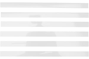 CAXUSD 6pcs Snare Drum Wire Straps Pet Mounting Straps for Snare Drum Parts Random Color Enhances Activity Consistency and Projection