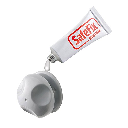 Metaltex 404800039 Viva 2-er Set Klebehaken Safe Fix - 2