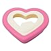 Produktbild ourbest Herz Sandwich Maker Brot Form Cutter (1, Pink Weiß)