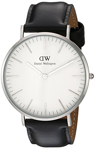 Daniel Wellington Herren-Armbanduhr XL Sheffield Analog Quarz Leder DW00100020 Daniel Wellington Herren-Armbanduhr XL Sheffield Analog Quarz Leder DW00100020