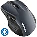 Produktbild TeckNet Bluetooth-Maus, 2600 DPI, verstellbare kabellose Maus mit 24 Monaten Batterielebensdauer, schnurlose Maus für PC/Tablet/Laptop, tragbare kleine Reisemaus
