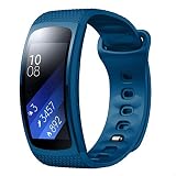 ►COMPATIBILIDAD: Correa de reemplazo perfecta para Samsung Gear Fit 2 Pro SM-R365 y Gear Fit 2 SM-R360.