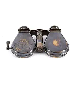 S.F International Brass Antique 1917 Brass Traveling Telescope Binoculars Monocular
