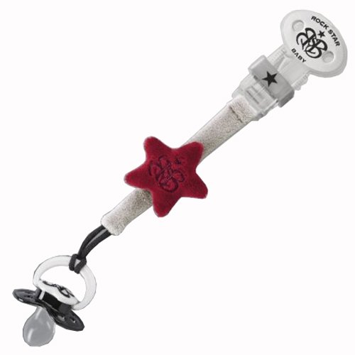 Preisvergleich Produktbild Nici 29010 - Rock Star Baby Schnullerkette