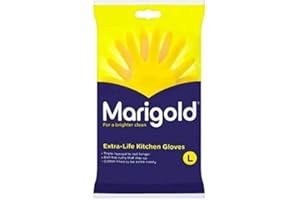 Marigold 3 x Extra Life Kitchen Gloves - 3 x Large