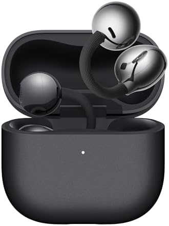 HUAWEI FreeClip 2 Nero, Cuffie Bluetooth Wireless, Design ultra-Leggero, per il massimo del comfort, Ascolto adattivo open-ear, Chiamate Cristalline, Fino a 38 ore, iOS e Android, Garanzia di 30 Mesi